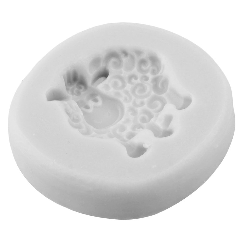 TAOXIBEI Animal Polymer Clay Mold Sheep Silicone Molds