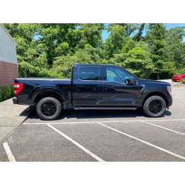 V-LUX AUTO Ford F-150 Base & Raptor Wheel Nut Covers Lug Nut Covers (24PCS) - Glossy Black