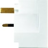 Multi Socket Plug Adaptor, Two Sockets, 5 x 5 x