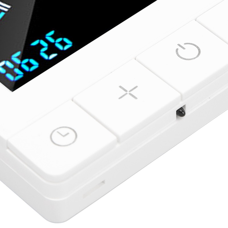 Floor Heating Thermostat LCD Display Touch Control Intelligent Timing Programmable