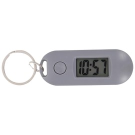 Hemobllo Keychain Pocket Watch - Digital Keychain Watch Clip on Watch Small Pocket Watch Digital Pocket Watch with Key Ring
