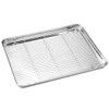 Wildone Baking Sheet & Rack Set [2 Sheets + 2