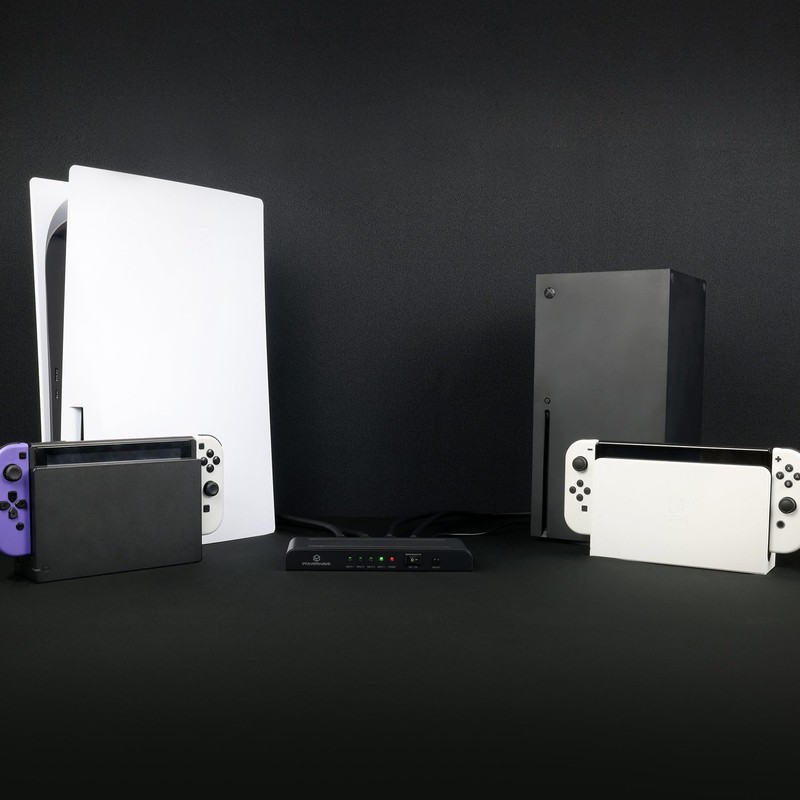 Powerwave HDMI 4K 2.0 4 Port Switch