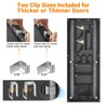 INKUITEN Gun Safe Door Organizer,Gun Safe Door Panel Organizer with