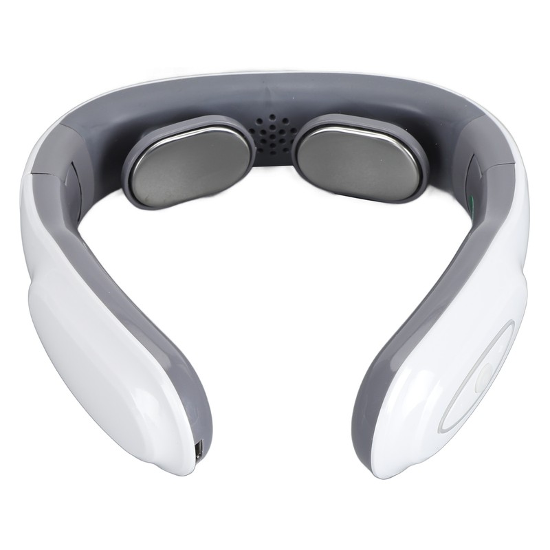 Electric Pulse Neck Massager 6 Modes 9 Strength Foldable Rechargeable