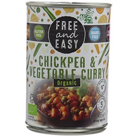 Free & Easy Organic Chick Pea and Vegetable Curry, 400 g