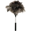 DJAPWPX Extendable Ostrich Feather Duster with Nonslip Handle, Retractable Feather