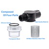 Twist-On Pipe Water Pump Strainer,RV Water Pump Filter Compatible With
