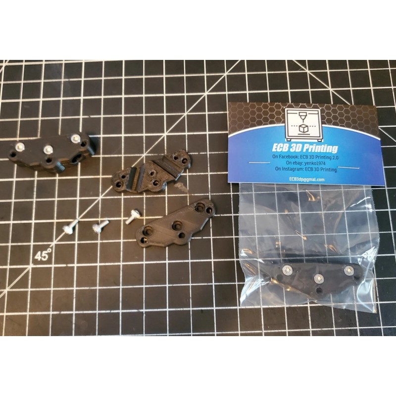 ECB 3D Printing Losi LMT Black Flag Holder, Monster and