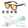 Myiaur Night Driving Anti Glare Glasses Yellow Polarized Lens for
