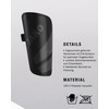 JAKO Unisex River Basic Shin Pads, Black, L