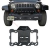 License Plate Frame Mount Compatible with 1987-2018 Jeep Wrangler JK