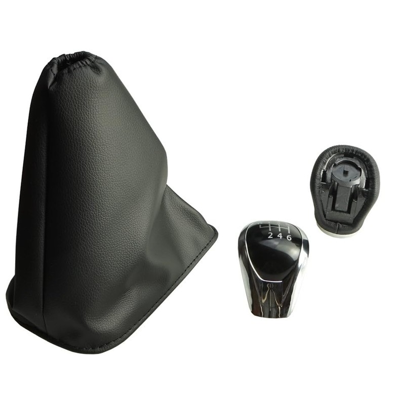 Gear Stick Gaiter + Gear Knob + Frame Suitable for