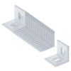 Fanmao 20 Pcs 1-5/8" x 1-5/8" x 1-5/8" Aluminum Slotted