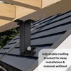 Roof Riser Bracket Heavy Duty Adjustable Stainless Steel Pergola Support