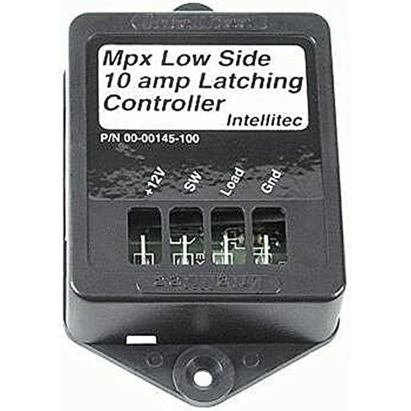 Intellitec 0000145100 10 Amp Monoplex Water Pump Control, Black