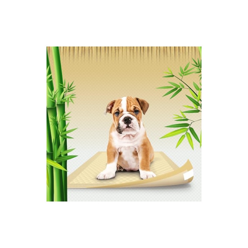 Fancy Pets Tapete Entrenador Soft Pad de Bambú 14 Piezas