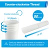 Portable Air Conditioner Hose 5.1 Inch Diameter,Portable AC Hose Exhaust
