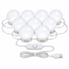 USB LED Vanity Mirror Lights – Dimmable 5V Makeup Mirror