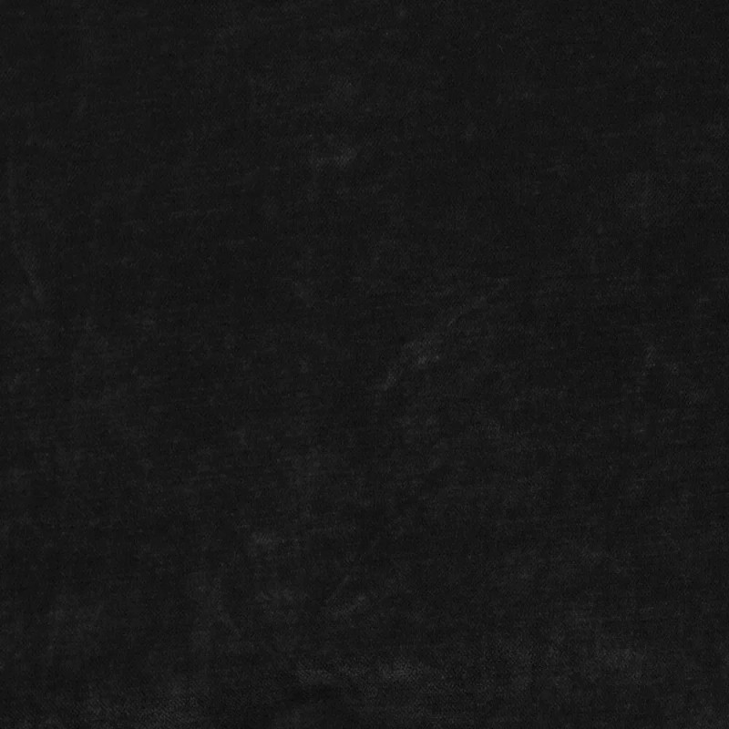 Threshold Black Velvet Single Blackout Window Curtain Panel 50" x