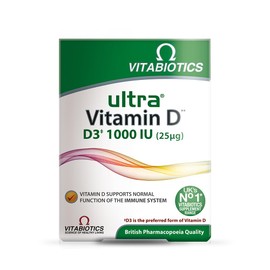 Vitabiotics Ultra Vitamin D 1000 IU 96 Tablet