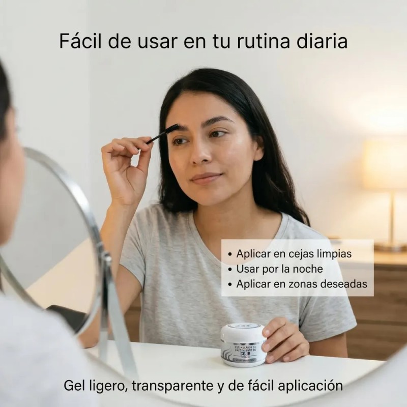 Gel Crecimiento Cejas Volosy | Mayor Densidad Natural