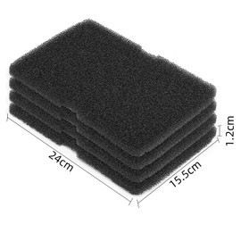 4 Pieces Filter for Tumble Dryer 2964840100 Replacement Part for Tumble Dryer Filter Replacement Part Sponge Filter for Tumble Dryer Accessory Set (240 x 155 x 12 mm)