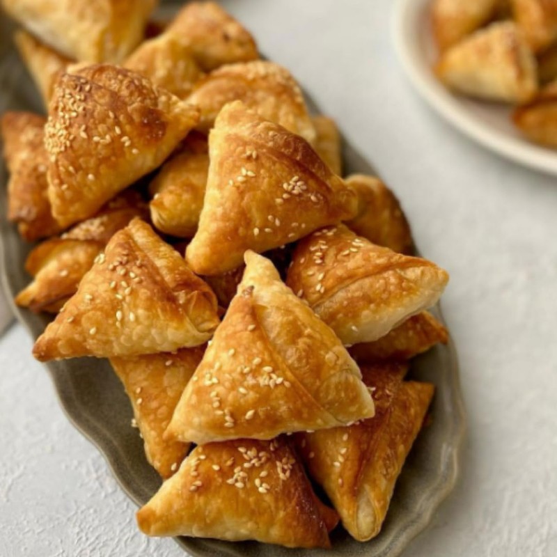 Merve Triangle Pastry Leaves phyllo dough pastry 24 pieces 400