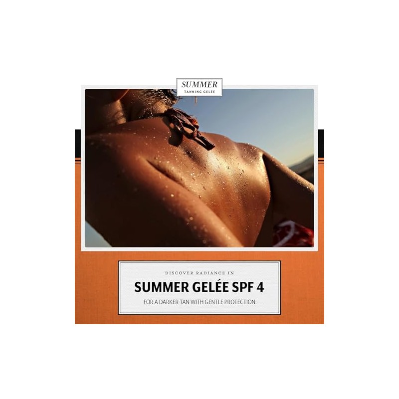 Summer Gelée SPF 4 – Hydrating Tanning Gel – Moisturizing,