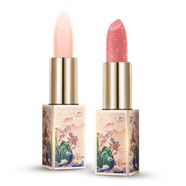 Catkin CATKIN Lip Balm Color Tinted Lipstick Ultra Hydrating Lip Deep Moistrurize Chapstick with Vitamin E Nourishing For Cracked & Dry Lips 0.12 oz (2pcs(01+10))