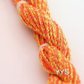 Snake Bite Yo-Yo Strings - 100% Polyester multi-color Strings- Twisted Tangerine