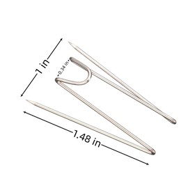 Hufopik 30 Pcs Fabric Panel Wall Hooks for Interior or Exterior Decor at Home, School, Office, DIY