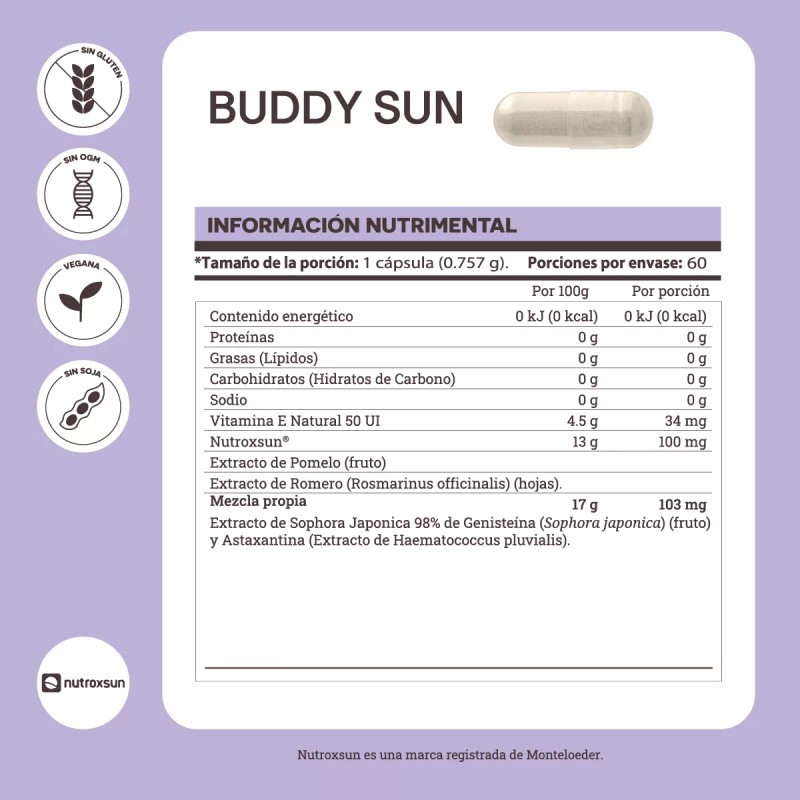 Matter Smart Nutrients YOU MATTER - Buddy Sun - Bloqueador