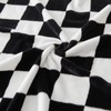 SOCHOW Checkered Flannel Throw Blanket, Soft Cozy Checkerboard Grid Pattern