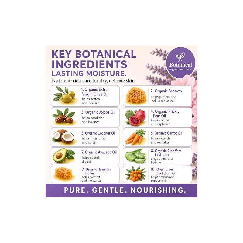 Face Moisturizer Organic Corrective Cream by BeeFriendly, USDA Certified Rich