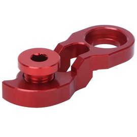 CHICIRIS Rear Derailleur Hanger Bicycle Wolftooth Roadlink Roadlink Wolf, Bicycle Rear Derailleur Hanger Extension Bike Frame Tail Hook Extender For 34T-52T (Red)