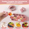 Guante de Dentición de Silicona para Bebés, Chupon para Frutas