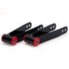 TUNTUN 2-3" Suspension Rear Drop Lowering Shackles Kit Compatible With