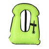 Fluorescent Snorkeling Buoyancy Waistcoat Waterproof Safe Swimming Inflatable Vest