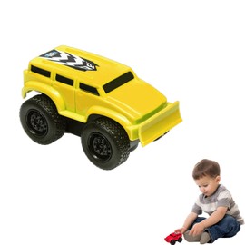 Magnetic Anti-Gravity Wall Climbing Toy Car with 85cm Track, Inertial Levitation Climbing Toy Cars That Drive on Walls and Ceiling, Children's Puzzle Decompression Toys (Yellow Without Track)
