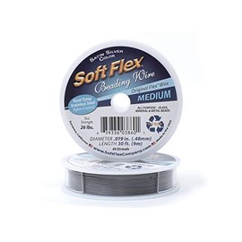 Soft Flex Beading Wire .019 Inch, 30 Feet
