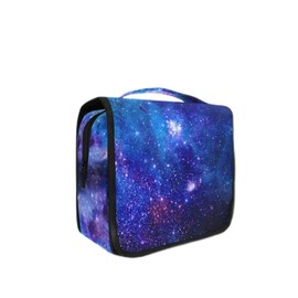 Hanging Travel Toiletry Bag Nebula Gas Cloud Deep Outer Space Kit Makeup Case Cosmetics Organizer for Men Women by domook