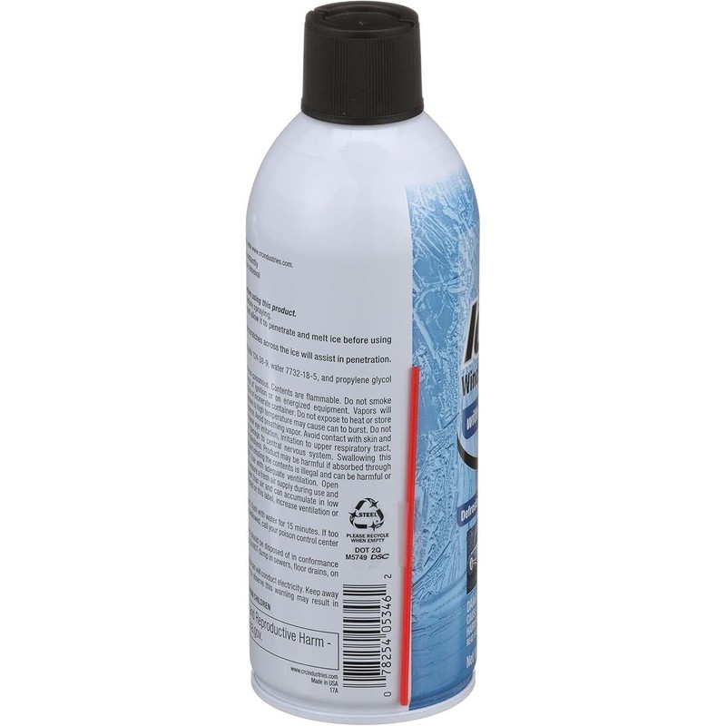 CRC NEW Ice-Off Windshield Spray De-Icer, 12 Wt Oz, 05346