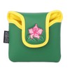 SHABIER Golf Large Mallet Putter Headcover with Flower Design for