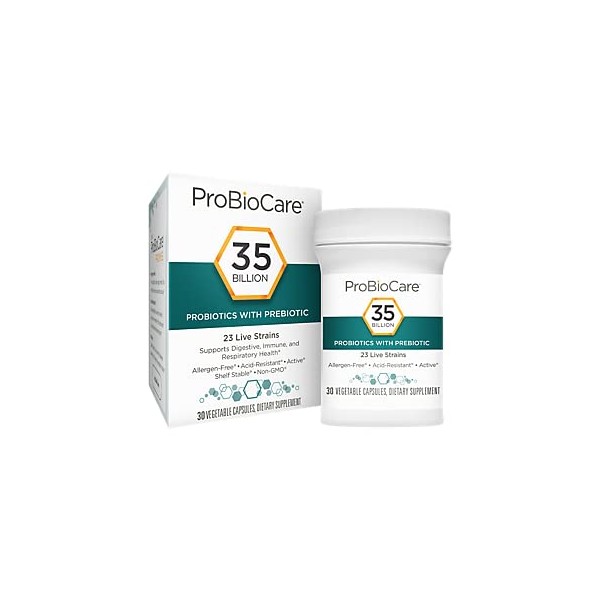 Probiotic - 35 Billion CFUs - Supports Digestive Health (30 Vegetable Capsules)