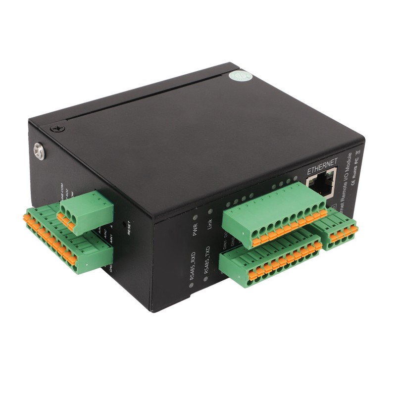 Multi Channel Switch Analog to Ethernet IO Module DC 9‑36V