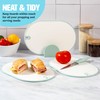 Tasty Cutting Board Set, Cutlery Set includes three 13" x