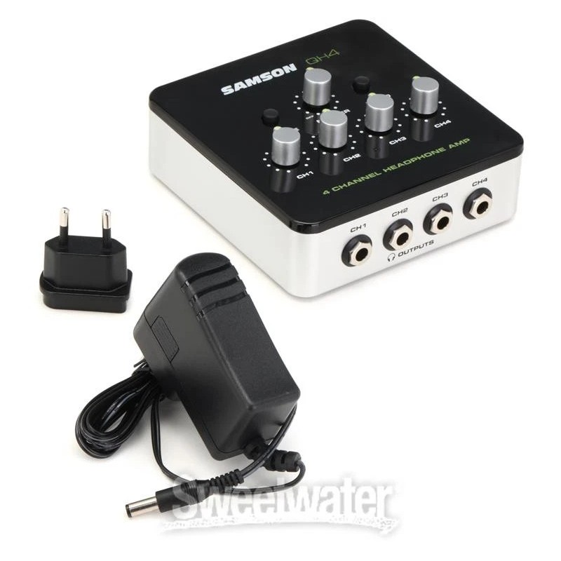 Samson QH4 4-channel Headphone Amplifier