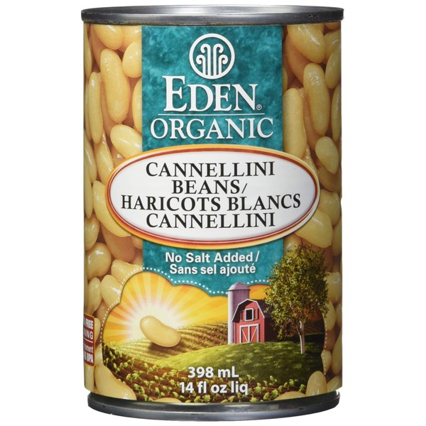 Eden Foods Cannellini White Kidney Beans, 398ml