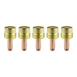 SÜA - Large Diameter Gas Lens Collet Body for TIG Welding Torches 17/18/26-1/8'' (3.2mm) - Model: 995795 - (5 PACK)